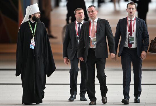 2nd Russia-Africa Summit. Guests ahead of the plenary session