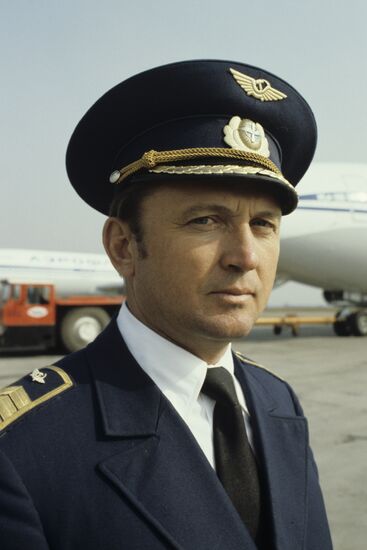 Pilot in command Vladimir Odinets