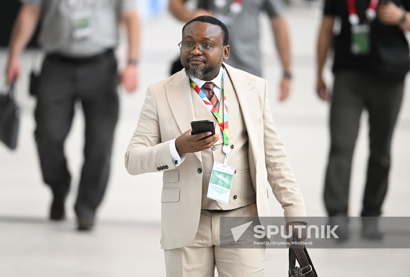 2nd Russia-Africa Summit. Guests ahead of the plenary session