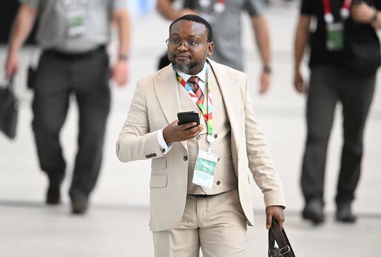 2nd Russia-Africa Summit. Guests ahead of the plenary session