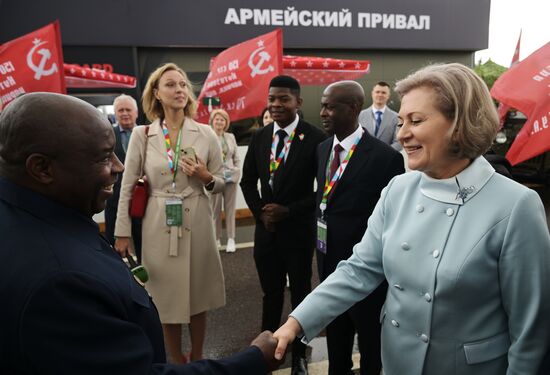 2nd Russia-Africa Summit. Forum events