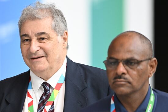 2nd Russia-Africa Summit. Guests ahead of the plenary session