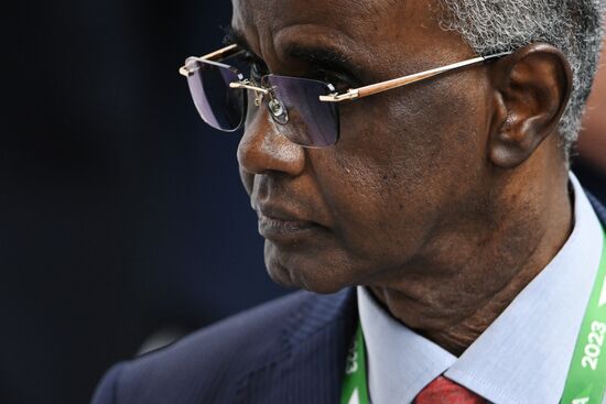 2nd Russia-Africa Summit. Guests ahead of the plenary session