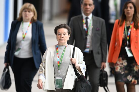 2nd Russia-Africa Summit. Guests ahead of the plenary session