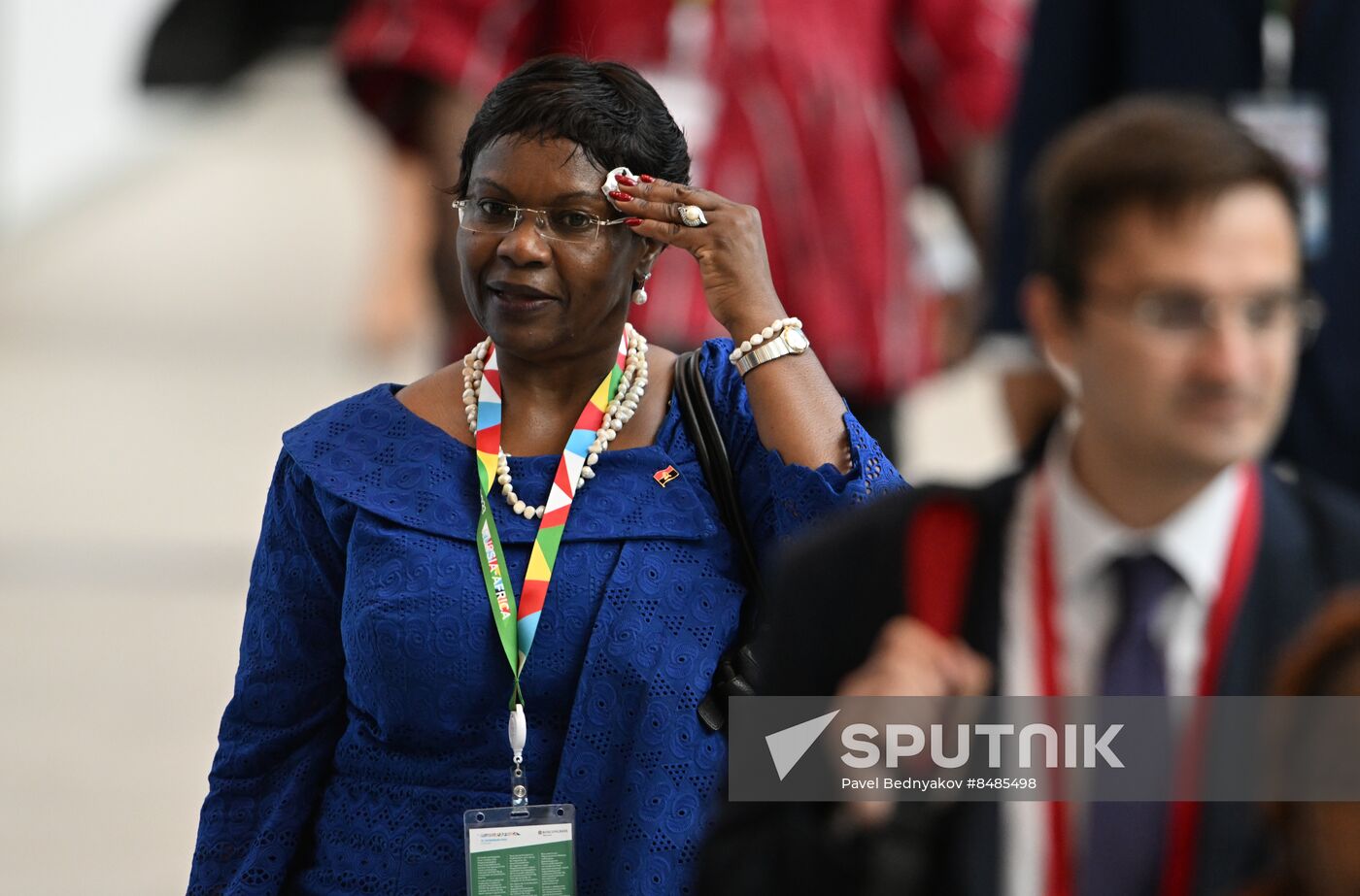 2nd Russia-Africa Summit. Guests ahead of the plenary session