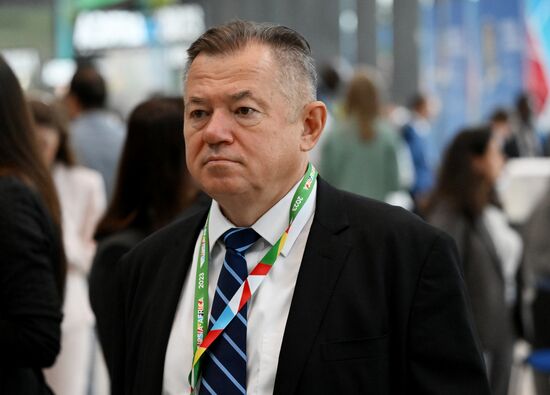 2nd Russia-Africa Summit. Guests ahead of the plenary session