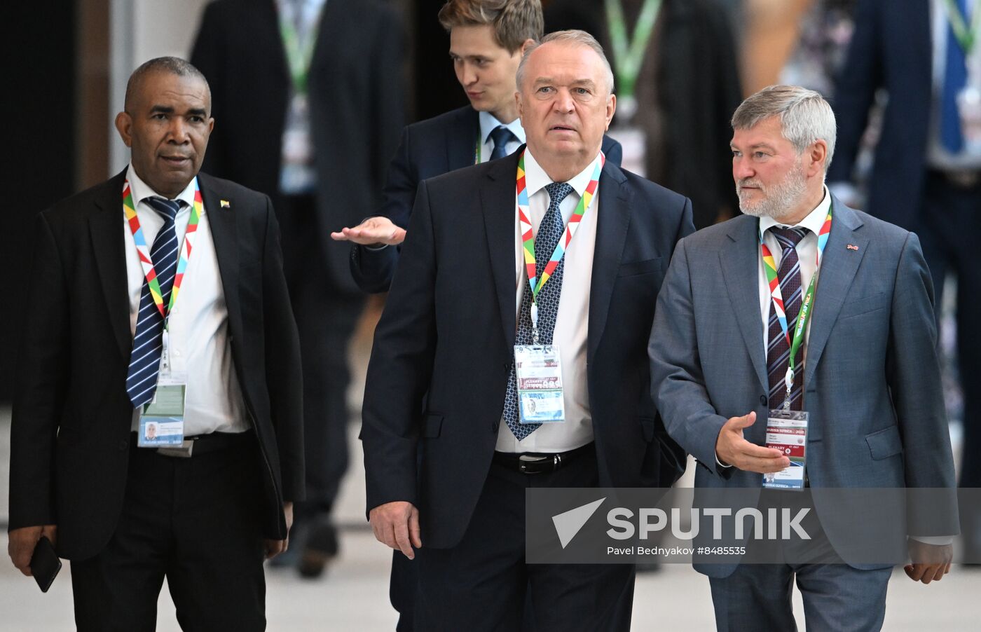 2nd Russia-Africa Summit. Guests ahead of the plenary session