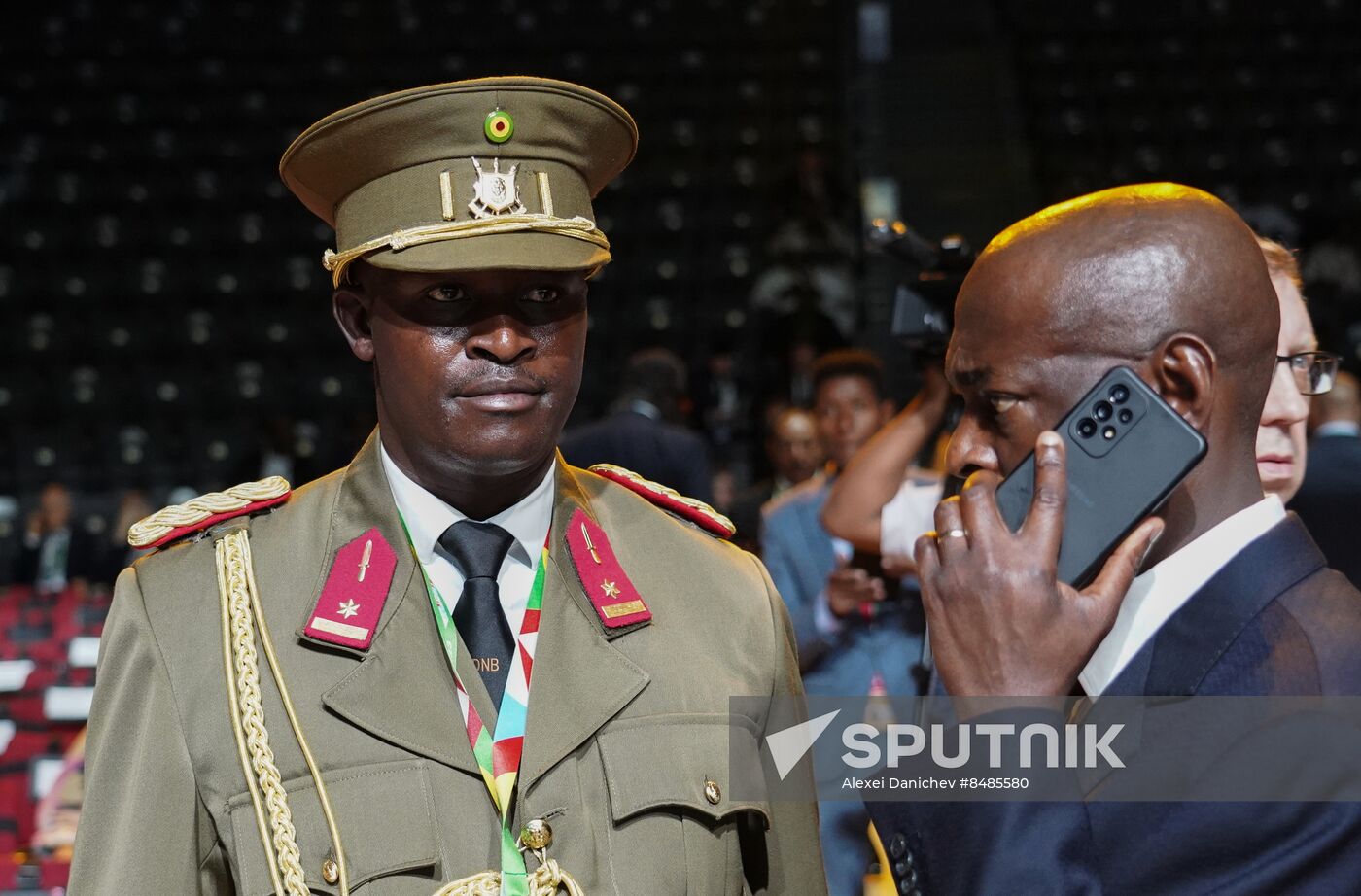 2nd Russia-Africa Summit. Guests ahead of the plenary session