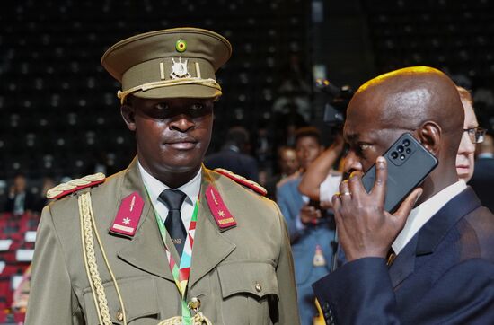 2nd Russia-Africa Summit. Guests ahead of the plenary session