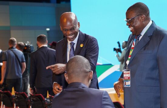 2nd Russia-Africa Summit. Guests ahead of the plenary session