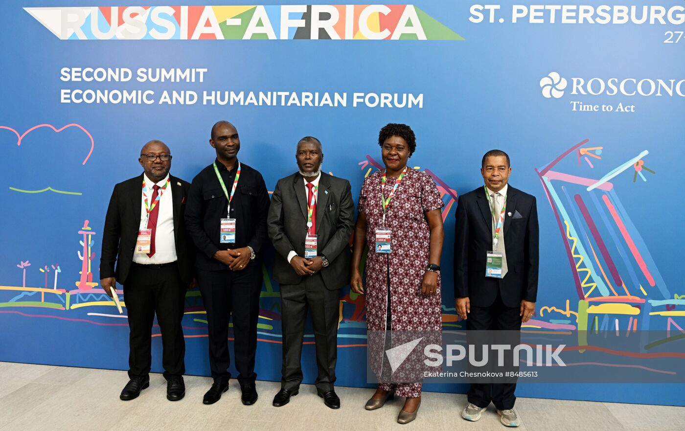 2nd Russia-Africa Summit. Forum events