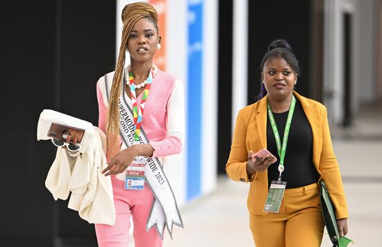 2nd Russia-Africa Summit. Guests ahead of the plenary session