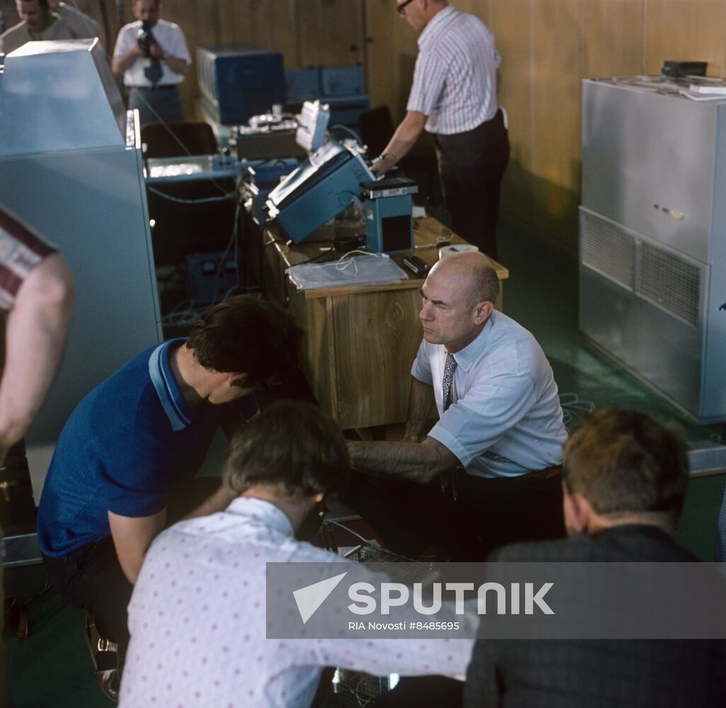 Testing equipment at Yuri Gagarin Cosmonaut Training Center