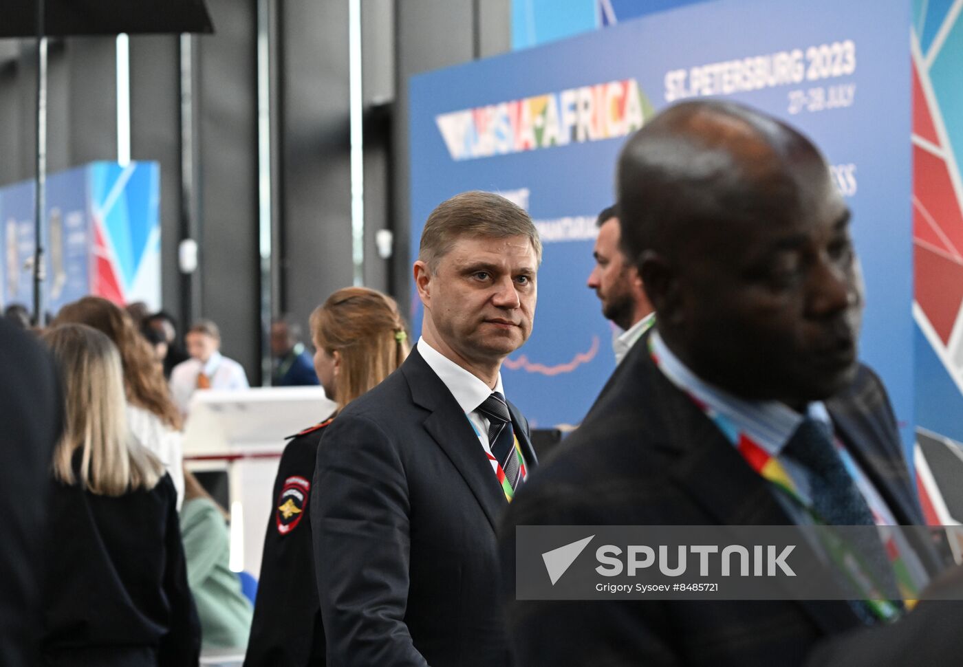 2nd Russia-Africa Summit. Guests ahead of the plenary session