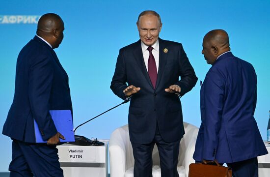 2nd Russia-Africa Summit. Plenary session