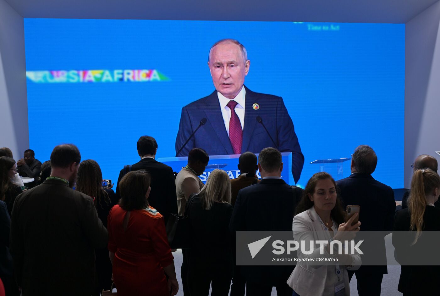 2nd Russia-Africa Summit. Plenary session