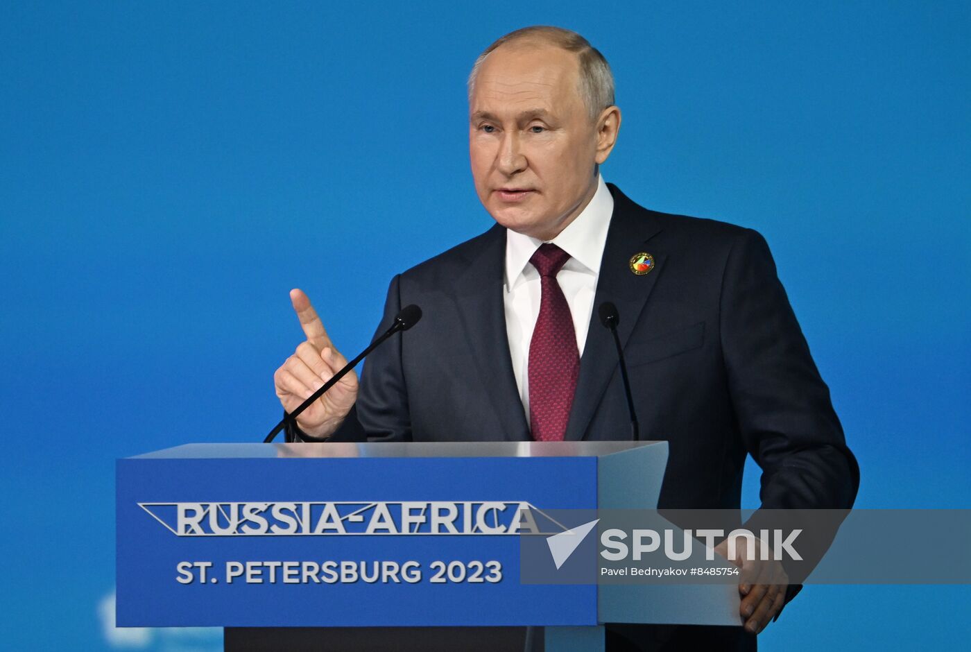 2nd Russia-Africa Summit. Plenary session