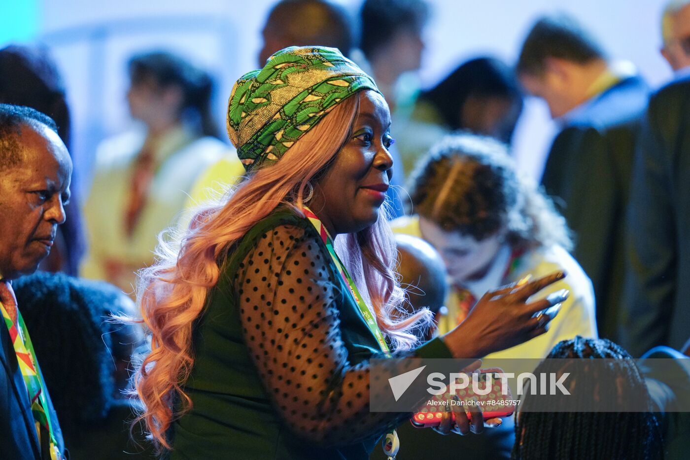 2nd Russia-Africa Summit. Guests ahead of the plenary session