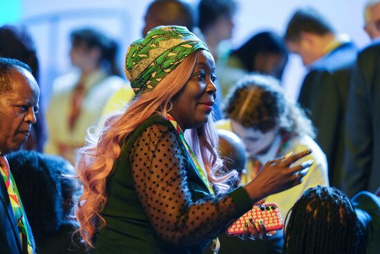 2nd Russia-Africa Summit. Guests ahead of the plenary session