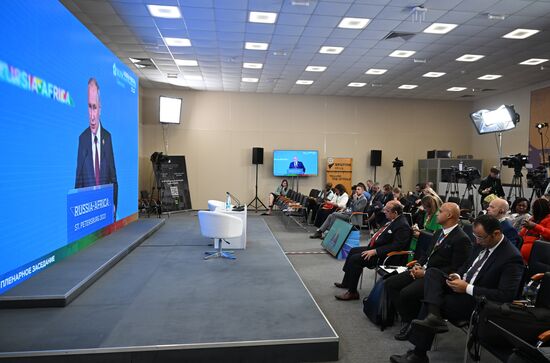 2nd Russia-Africa Summit. Plenary session