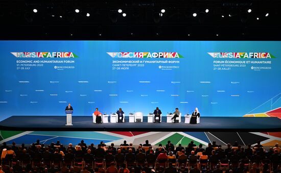 2nd Russia-Africa Summit. Plenary session