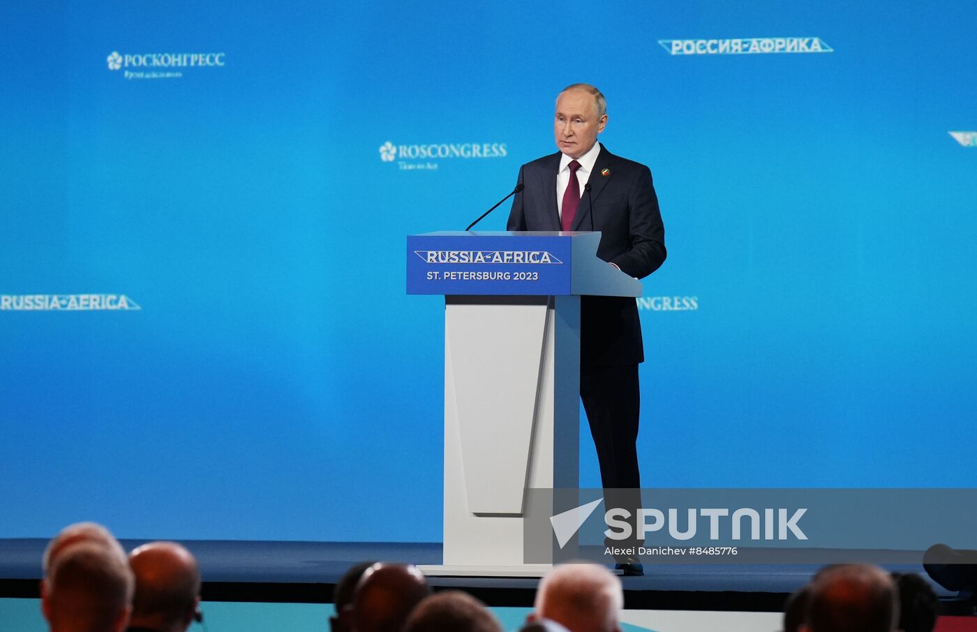 2nd Russia-Africa Summit. Plenary session