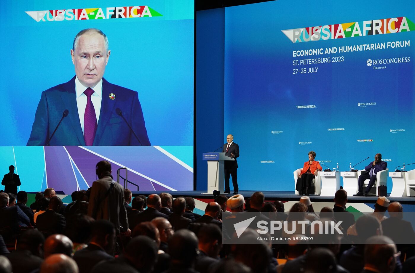 2nd Russia-Africa Summit. Plenary session