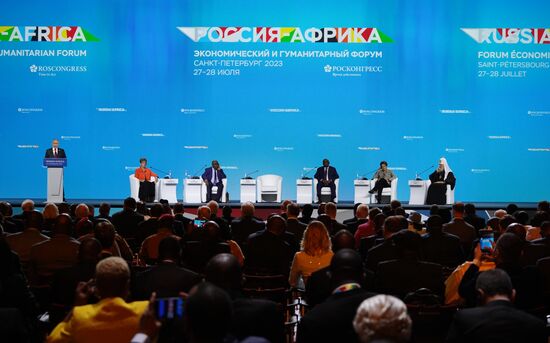 2nd Russia-Africa Summit. Plenary session