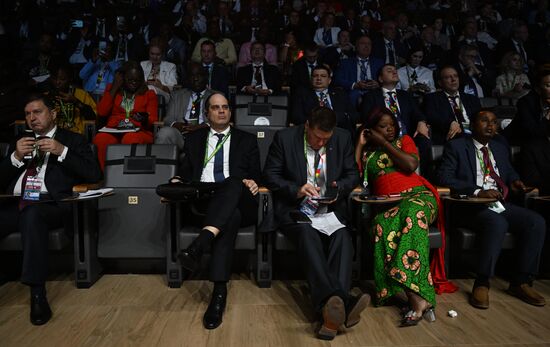 2nd Russia-Africa Summit. Plenary session