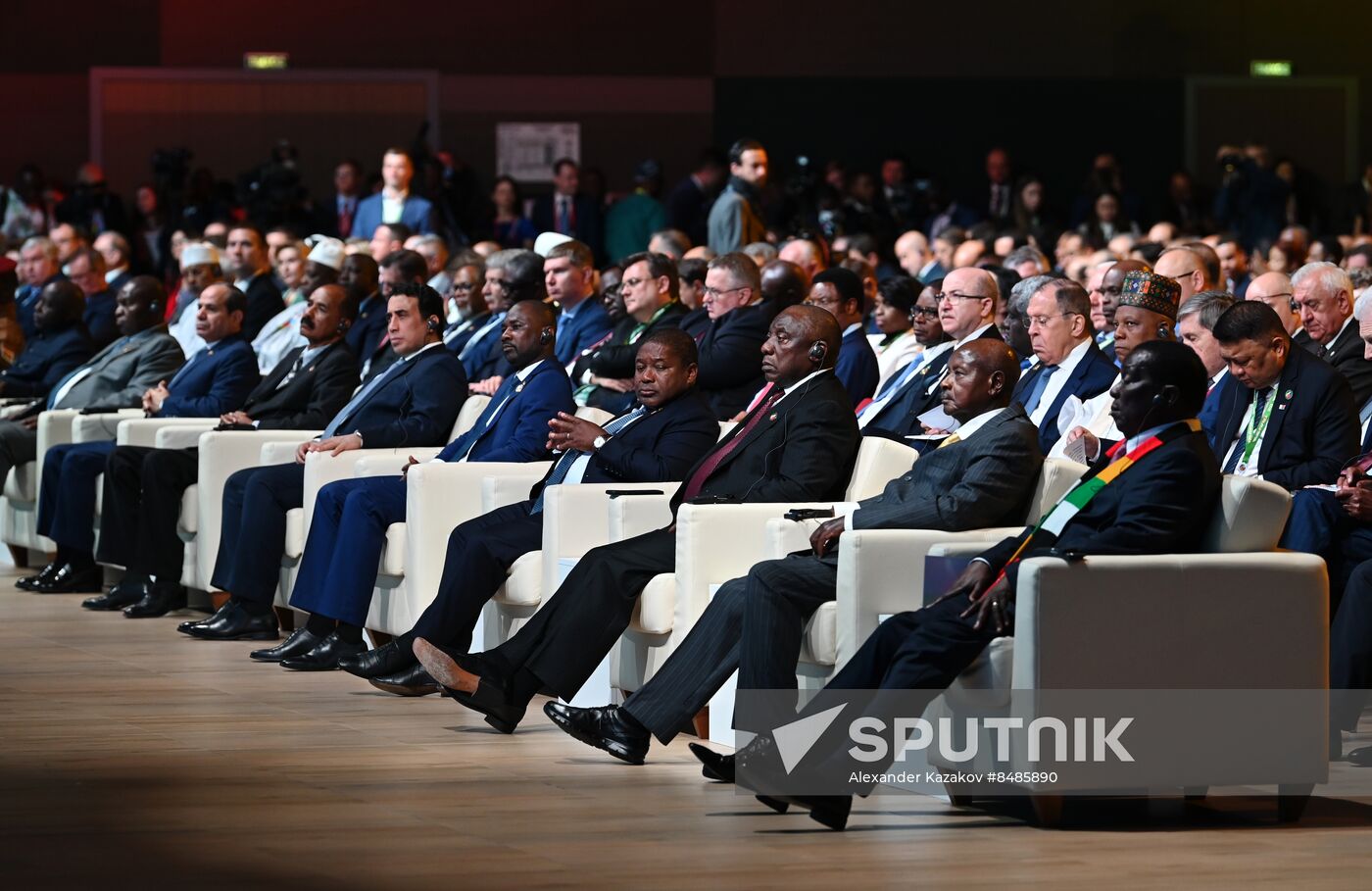 2nd Russia-Africa Summit. Plenary session