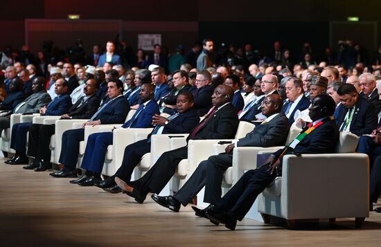 2nd Russia-Africa Summit. Plenary session