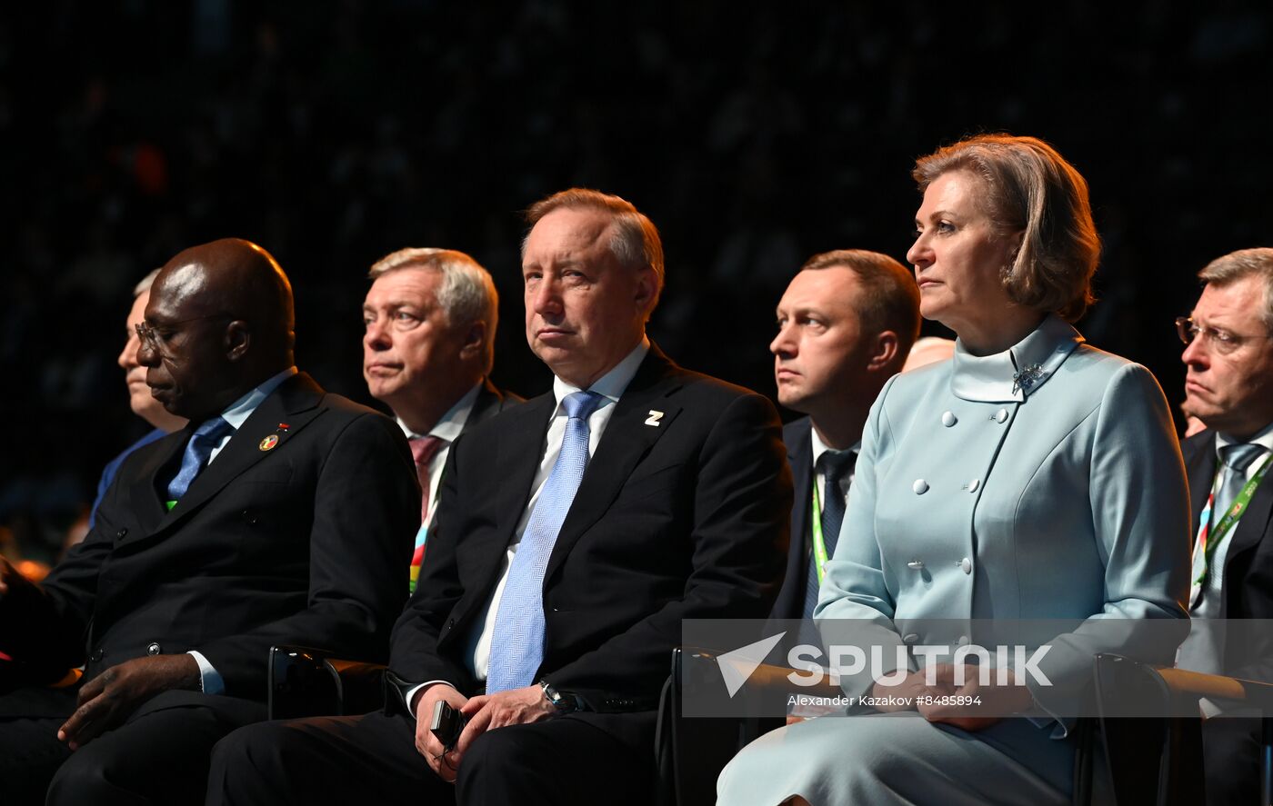 2nd Russia-Africa Summit. Plenary session