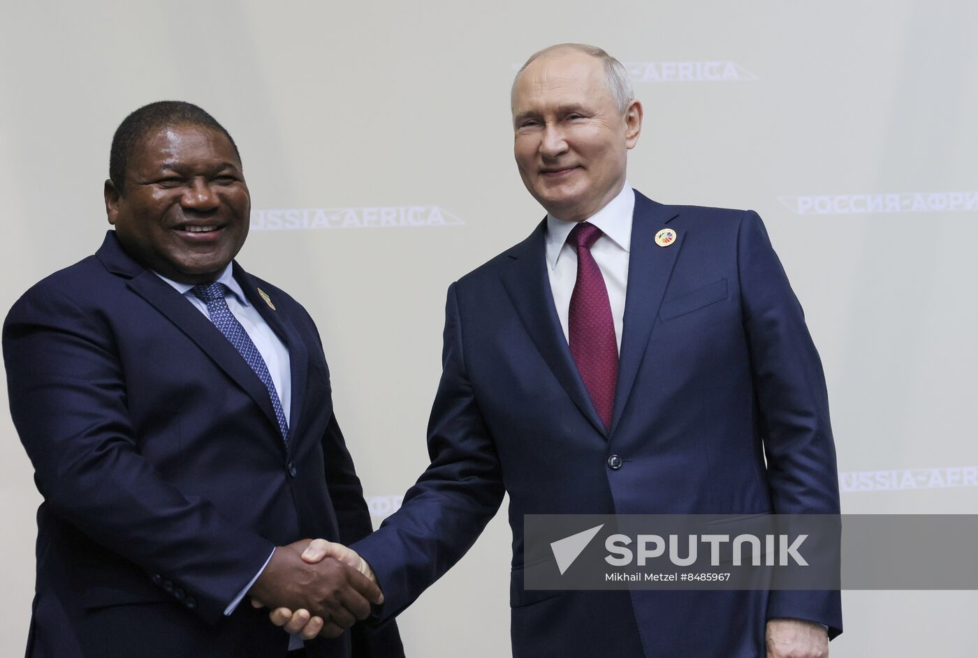 2nd Russia-Africa Summit. Plenary session