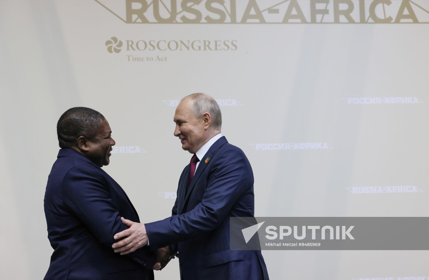 2nd Russia-Africa Summit. Plenary session