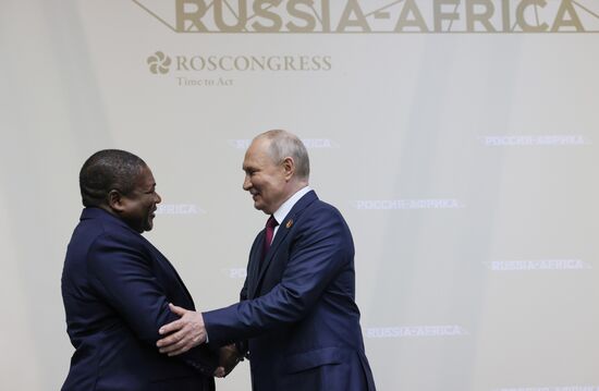 2nd Russia-Africa Summit. Plenary session