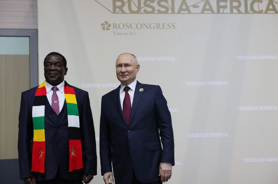 2nd Russia-Africa Summit. Plenary session