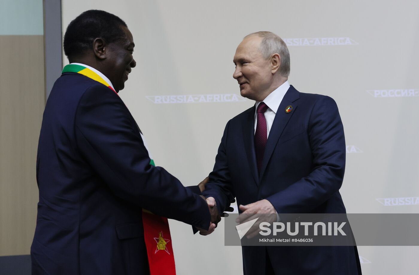 2nd Russia-Africa Summit. Plenary session