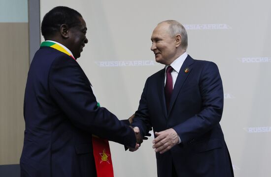 2nd Russia-Africa Summit. Plenary session