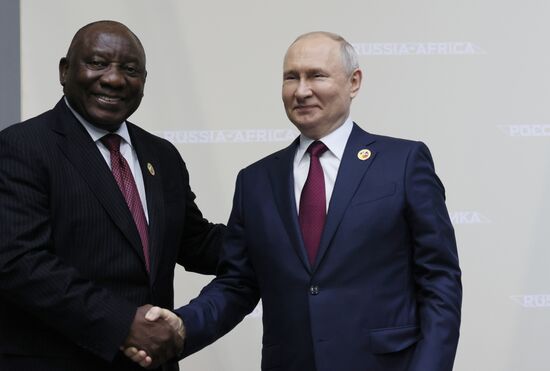 2nd Russia-Africa Summit. Plenary session