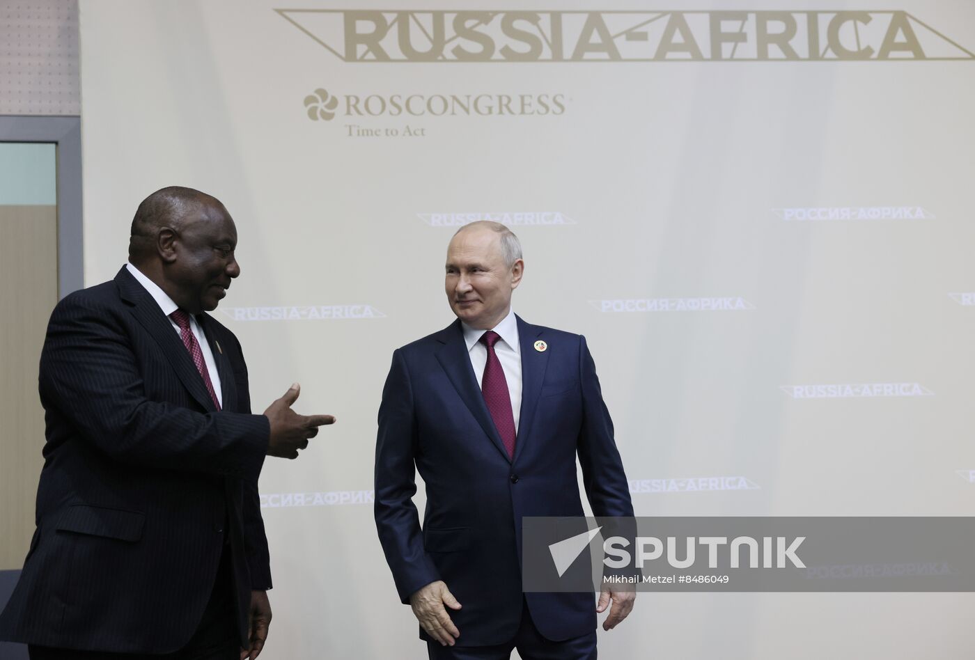 2nd Russia-Africa Summit. Plenary session