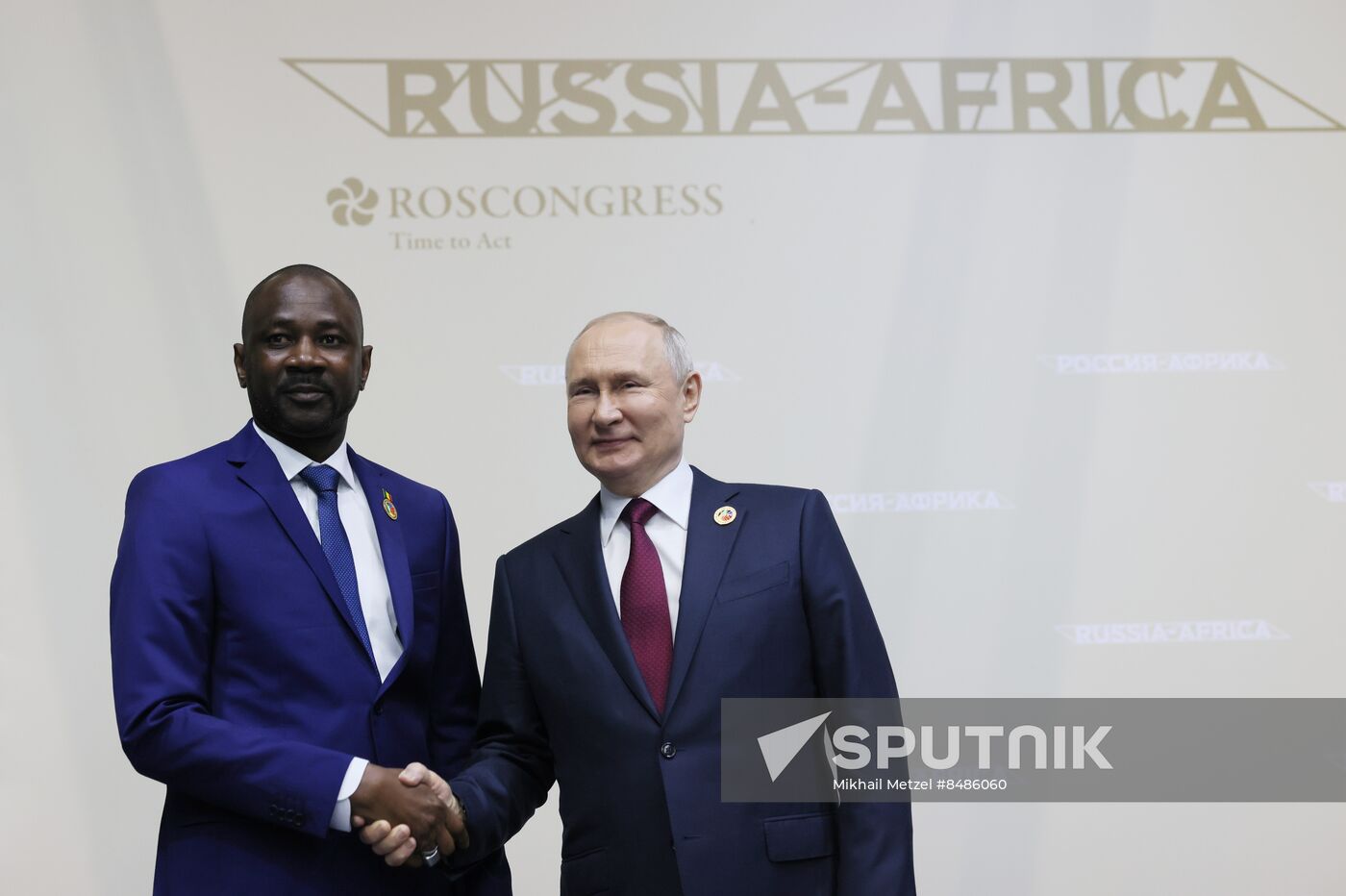 2nd Russia-Africa Summit. Plenary session