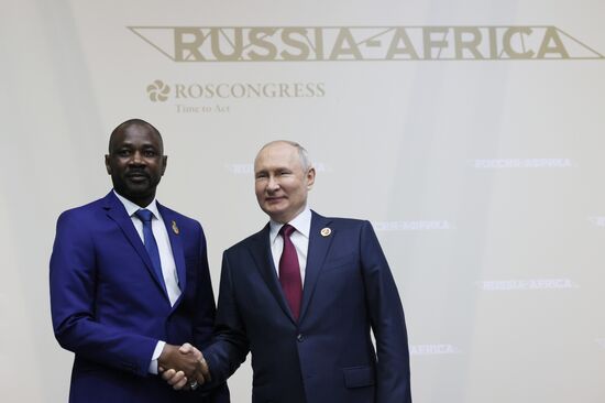 2nd Russia-Africa Summit. Plenary session