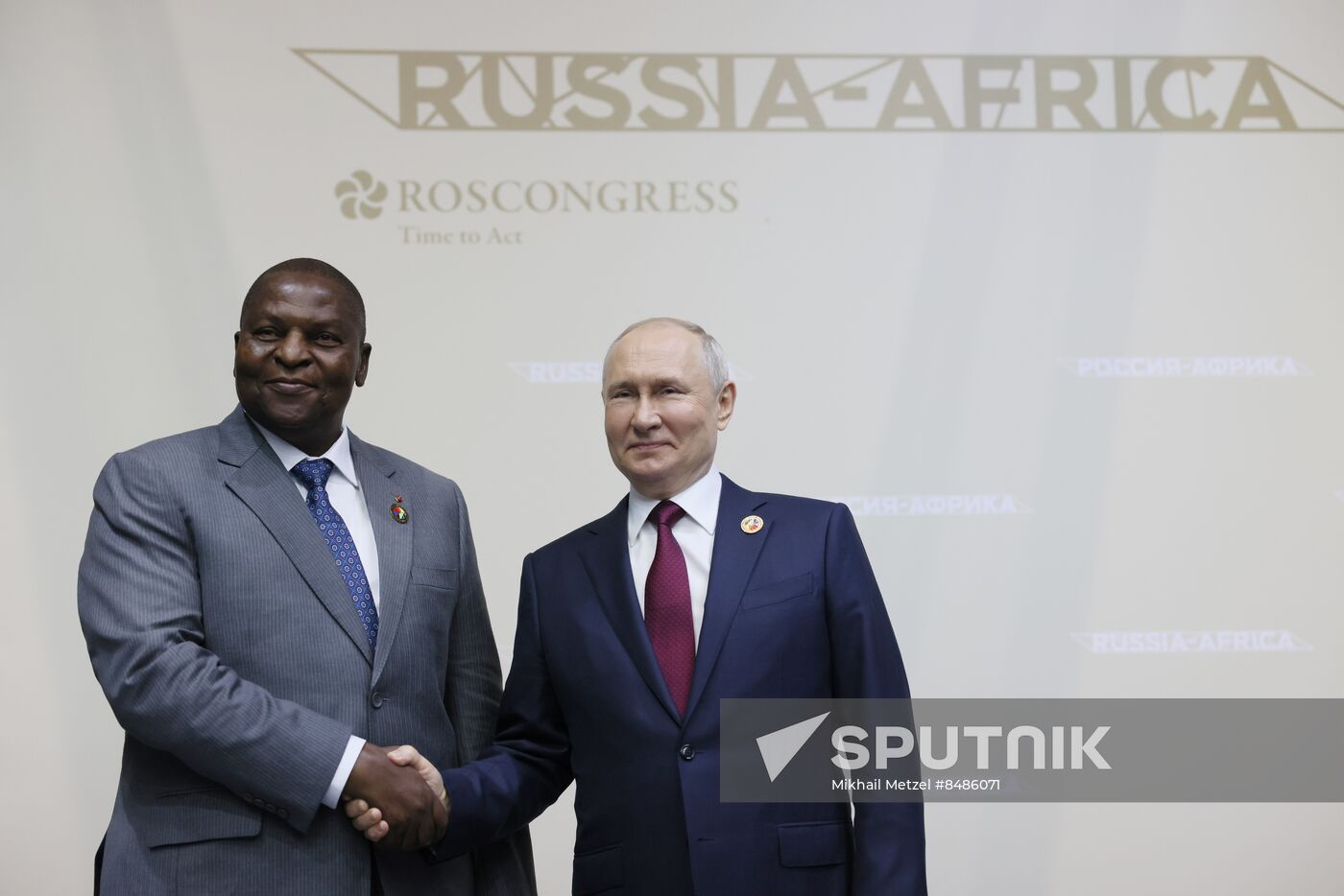 2nd Russia-Africa Summit. Plenary session