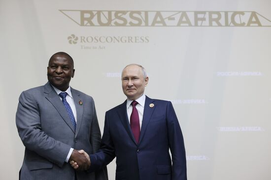 2nd Russia-Africa Summit. Plenary session