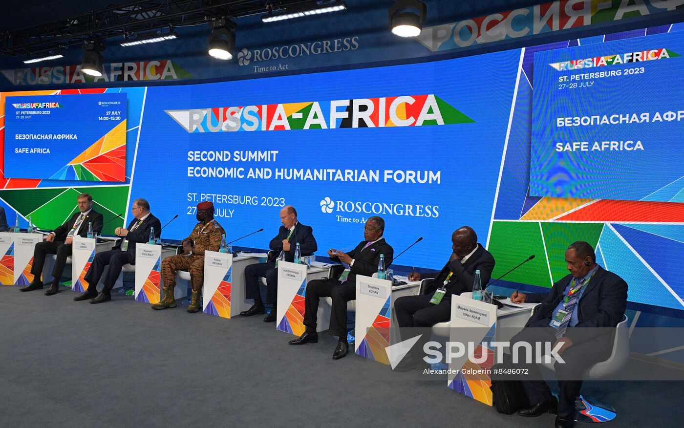 2nd Russia-Africa Summit. Safe Africa