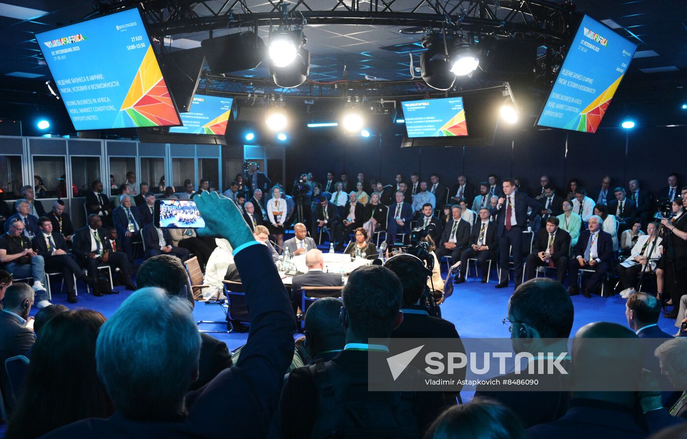 2nd Russia-Africa Summit. Doing Business in Africa: Risks, Market Conditions, Opportunities