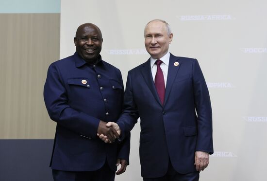 2nd Russia-Africa Summit. Plenary session