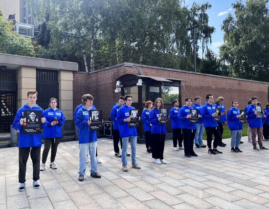 Russia Donbass War Children Victims Day