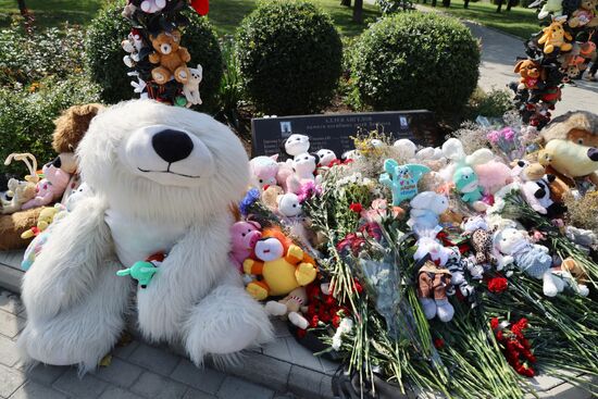 Russia Donbass War Children Victims Day
