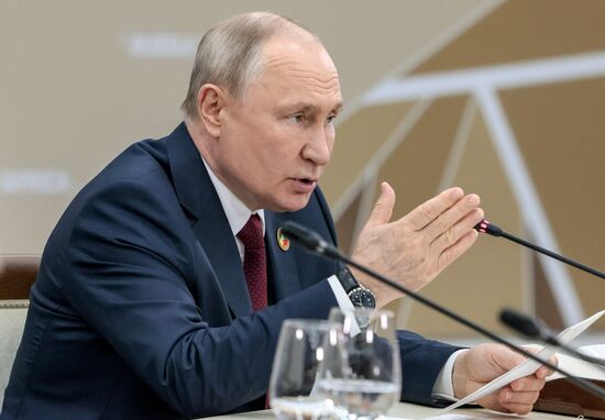 Russia Putin Heads of African Regional Organisations